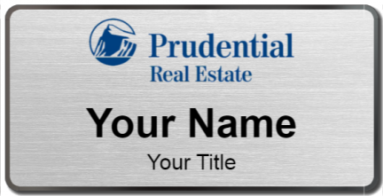 Custom name badges for Prudential Real Estate
