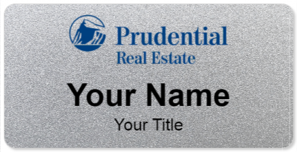Custom name badges for Prudential Real Estate