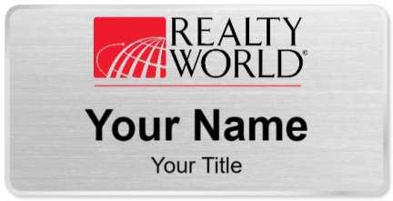 Custom name badges for Realty World