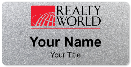 Custom name badges for Realty World