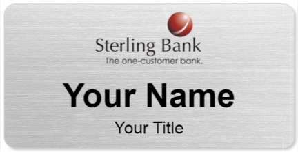 Custom name badges for Sterling Bank