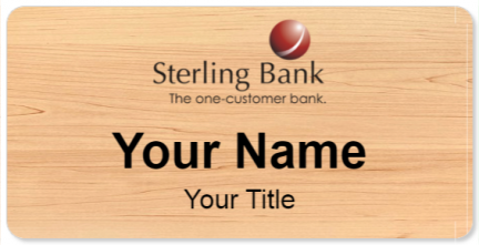 Custom name badges for Sterling Bank