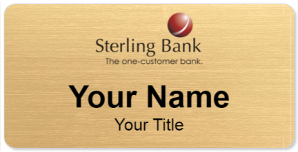 Custom name badges for Sterling Bank