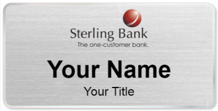 Custom name badges for Sterling Bank