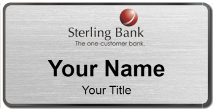 Custom name badges for Sterling Bank