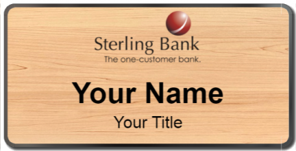 Custom name badges for Sterling Bank
