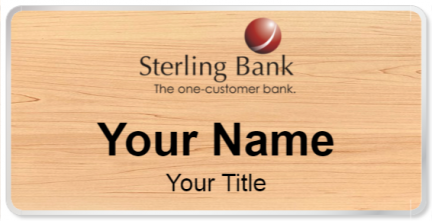 Custom name badges for Sterling Bank
