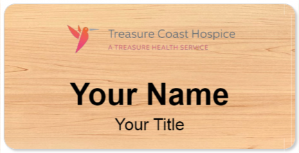 Custom name badges for Treasure Coast Hospice