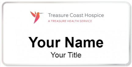 Custom name badges for Treasure Coast Hospice