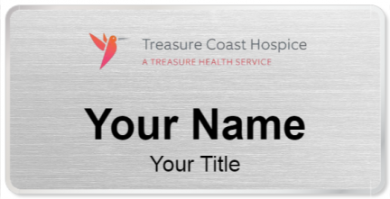 Custom name badges for Treasure Coast Hospice