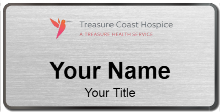 Custom name badges for Treasure Coast Hospice