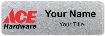 Custom name badges for Ace Hardware