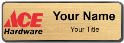 Custom name badges for Ace Hardware