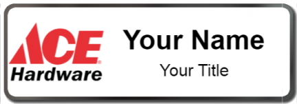Custom name badges for Ace Hardware
