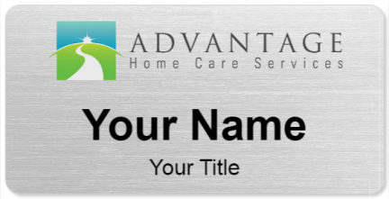 Custom name badges for Advantage Home Care