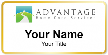 Custom name badges for Advantage Home Care