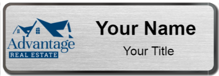 Custom name badges for Advantage Real Estate