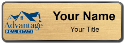 Custom name badges for Advantage Real Estate