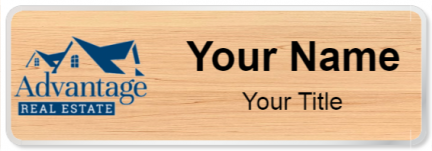 Custom name badges for Advantage Real Estate