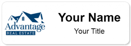 Custom name badges for Advantage Real Estate