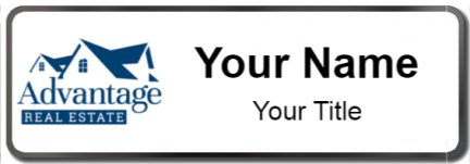 Custom name badges for Advantage Real Estate