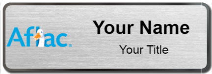 Custom name badges for Aflac