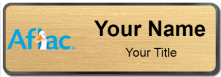 Custom name badges for Aflac