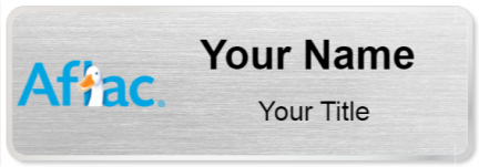 Custom name badges for Aflac