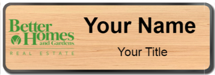 Custom name badges for Better Homes & Gardens Real Estate