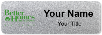 Custom name badges for Better Homes & Gardens Real Estate