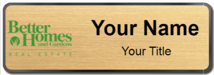 Custom name badges for Better Homes & Gardens Real Estate