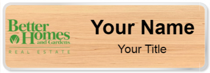 Custom name badges for Better Homes & Gardens Real Estate
