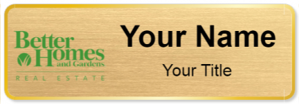 Custom name badges for Better Homes & Gardens Real Estate