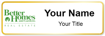 Custom name badges for Better Homes & Gardens Real Estate