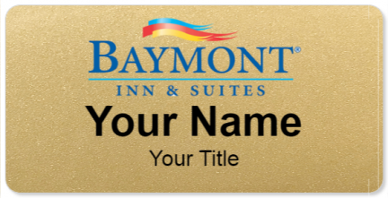 Custom name badges for Baymont Inn