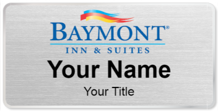 Custom name badges for Baymont Inn