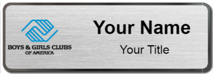 Custom name badges for Boys & Girls Clubs of America