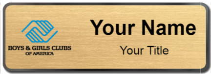 Custom name badges for Boys & Girls Clubs of America