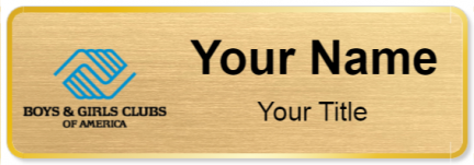 Custom name badges for Boys & Girls Clubs of America