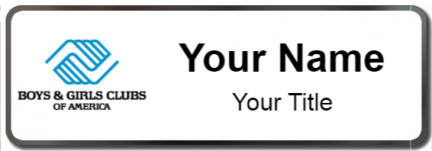 Custom name badges for Boys & Girls Clubs of America