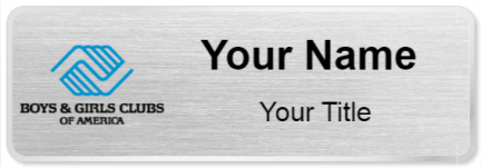 Custom name badges for Boys & Girls Clubs of America