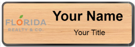 Custom name badges for Florida Realty & Co