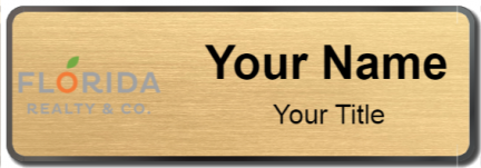 Custom name badges for Florida Realty & Co