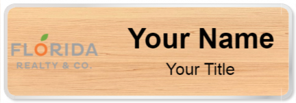 Custom name badges for Florida Realty & Co