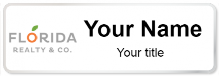 Custom name badges for Florida Realty & Co