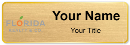 Custom name badges for Florida Realty & Co