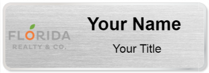 Custom name badges for Florida Realty & Co