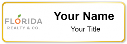 Custom name badges for Florida Realty & Co