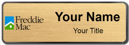 Custom name badges for Freddie Mac