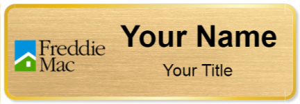 Custom name badges for Freddie Mac